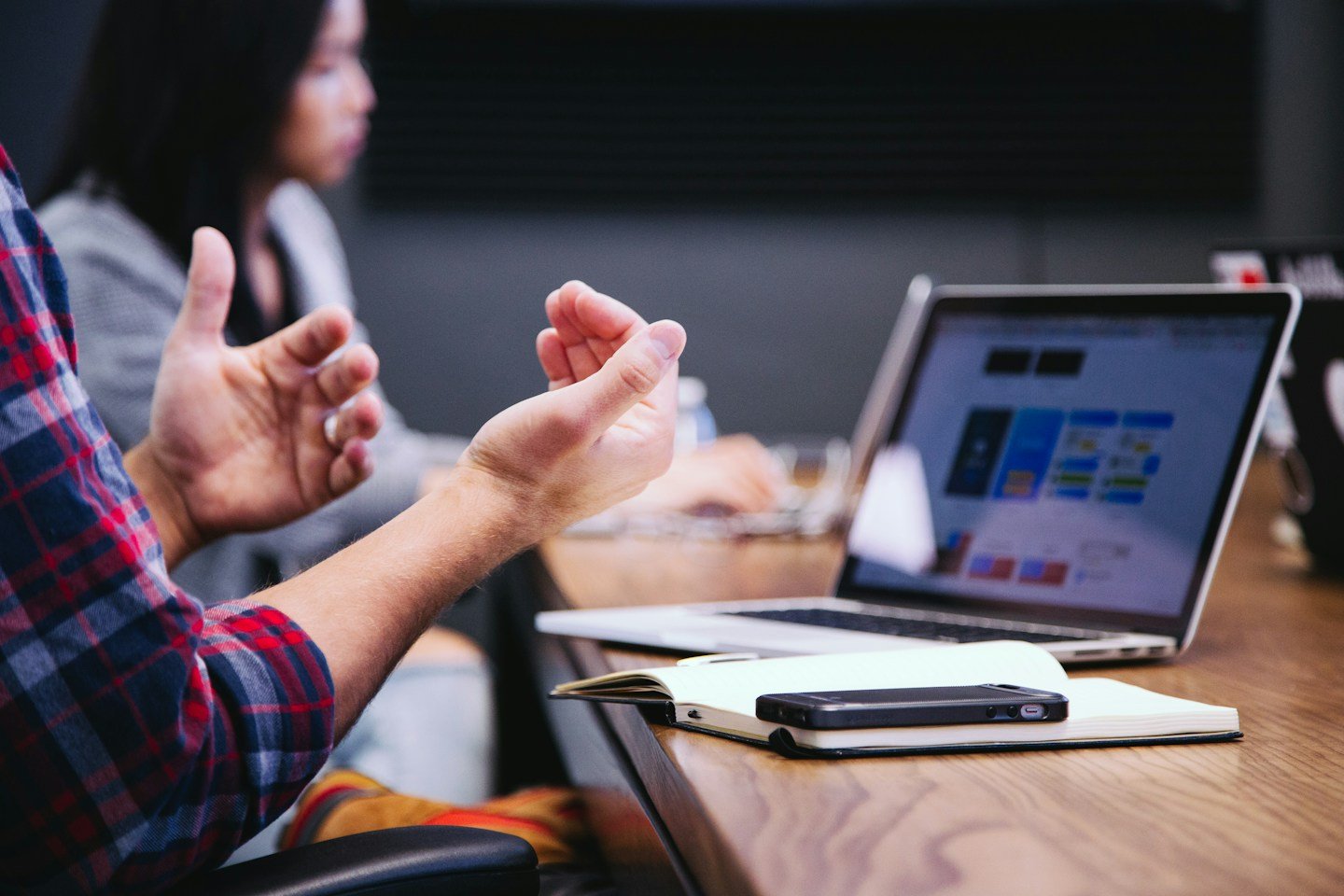 A collaborative business workshop